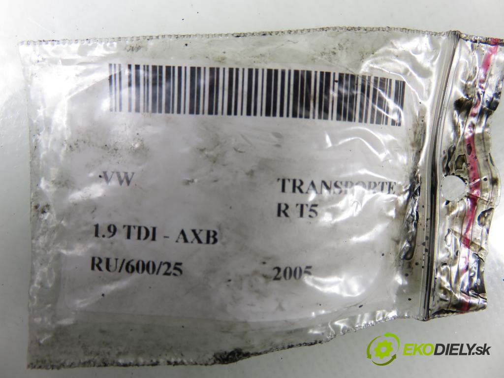 VW TRANSPORTER V Skrzynia (7HA, 7HH, 7EA, 7EH) FURGON 2005 77,00 1.9 TDI PD 105 - AXB 1896,00 vstříkovač 038130073AG ; 0414720215 (Vstřikovač paliva)