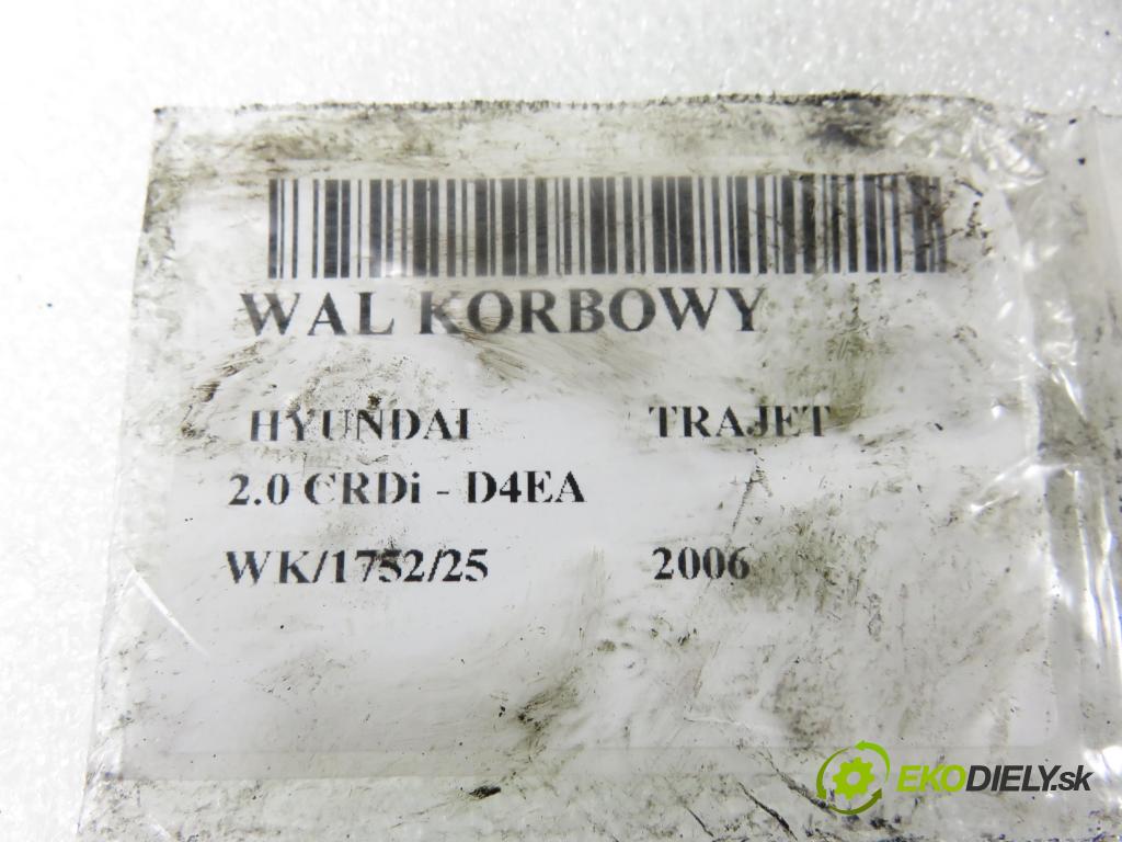 HYUNDAI TRAJET (FO) MINIVAN 2006 83,00 2.0 CRDi 113 1991,00 hriadeľ KLIKA: