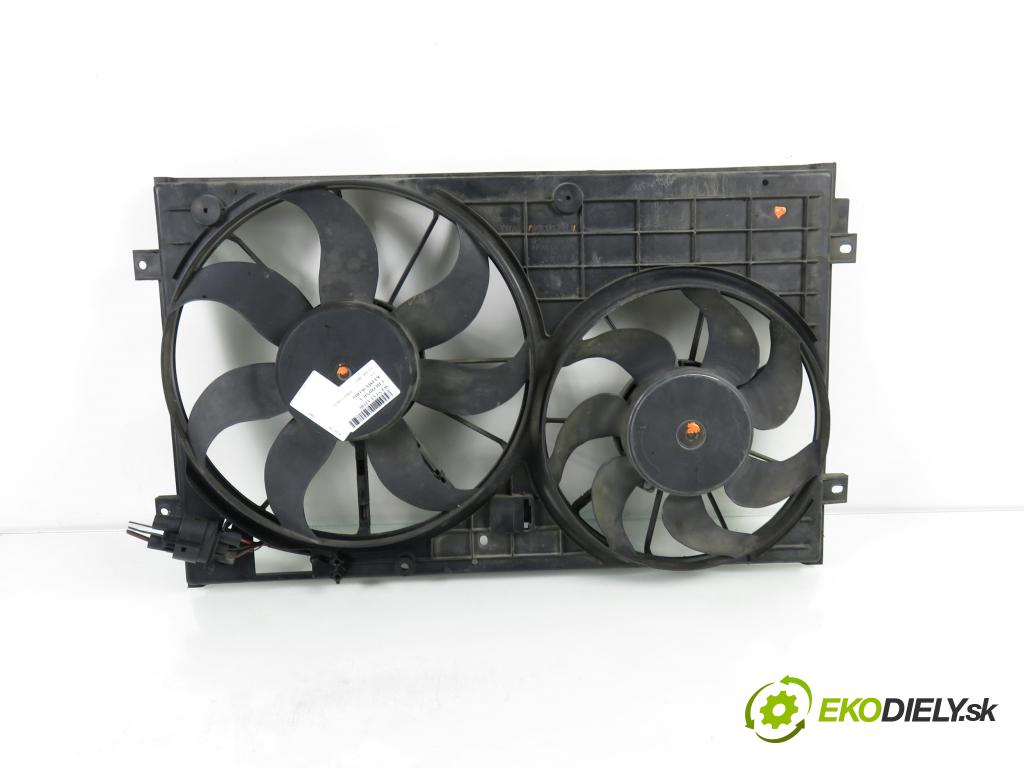 VW GOLF V (1K1) HB 2005 66,00 1.9 TDI PD 90 - BRU 1896,00 ventilátor chladič PODNEBÍ / VODA 1K0121207J