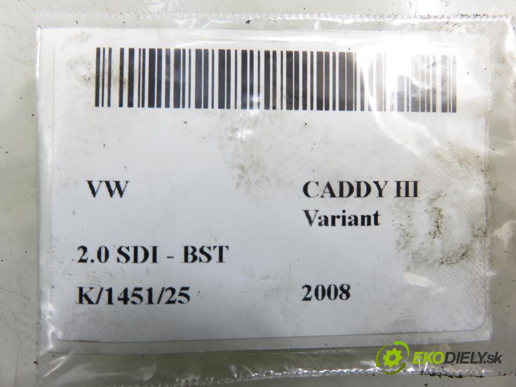 VW CADDY III Variant (2KB, 2KJ, 2CB, 2CJ) FURGON 2008 51,00 2.0 SDI - BST 1968,00 obal filtra paliva 1K0127400N