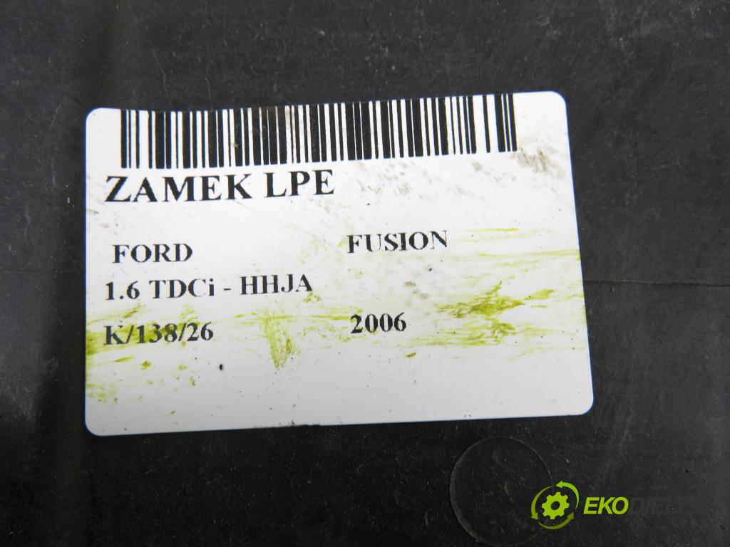FORD FUSION (JU_) HB 2006 66,00 1.6 TDCi - HHJA 1560,00 zámok 2N11N219A65ABH