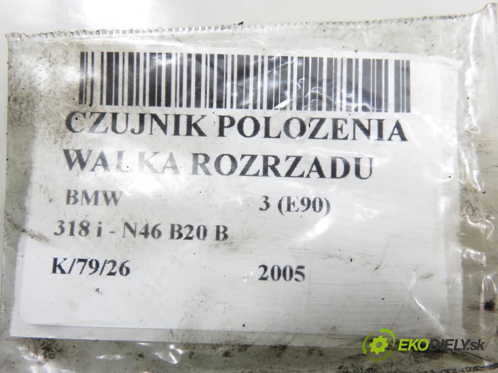 BMW 3 (E90) SEDAN 2005 95,00 318 i 129 - N46 B20 B 1995,00 Snímač polohy vačky Vačkový hriadeľ: 7548994