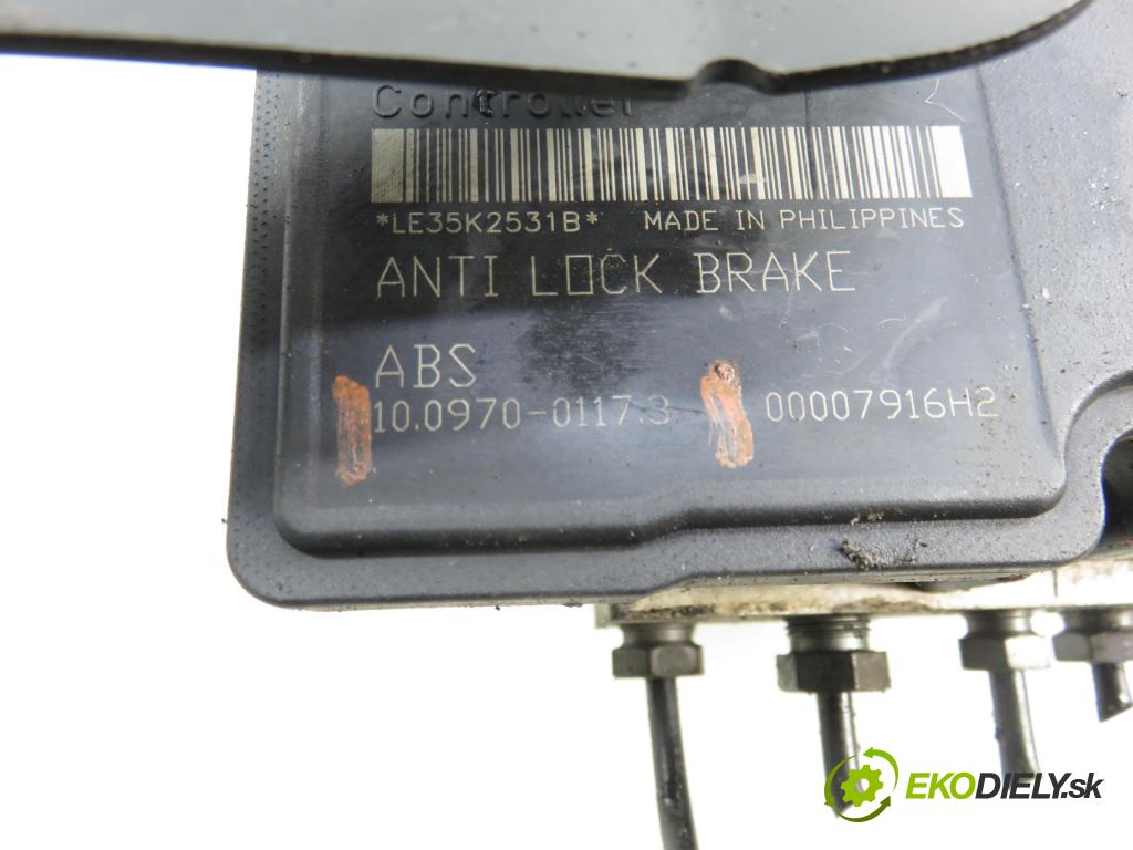 FORD FUSION (JU_) HB 2006 66,00 1.6 TDCi - HHJA 1560,00 Pumpa ABS 10097001173 ; 10020700514 (Pumpa ABS)