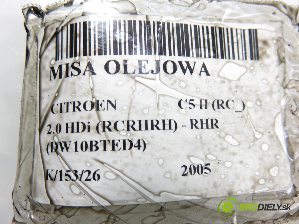 CITROEN C5 II (RC_) SEDAN 2005 100,00 2.0 HDi 136 - RHR (DW10BTED4) 1997,00 Vaňa olejová  (Olejová vaňa)