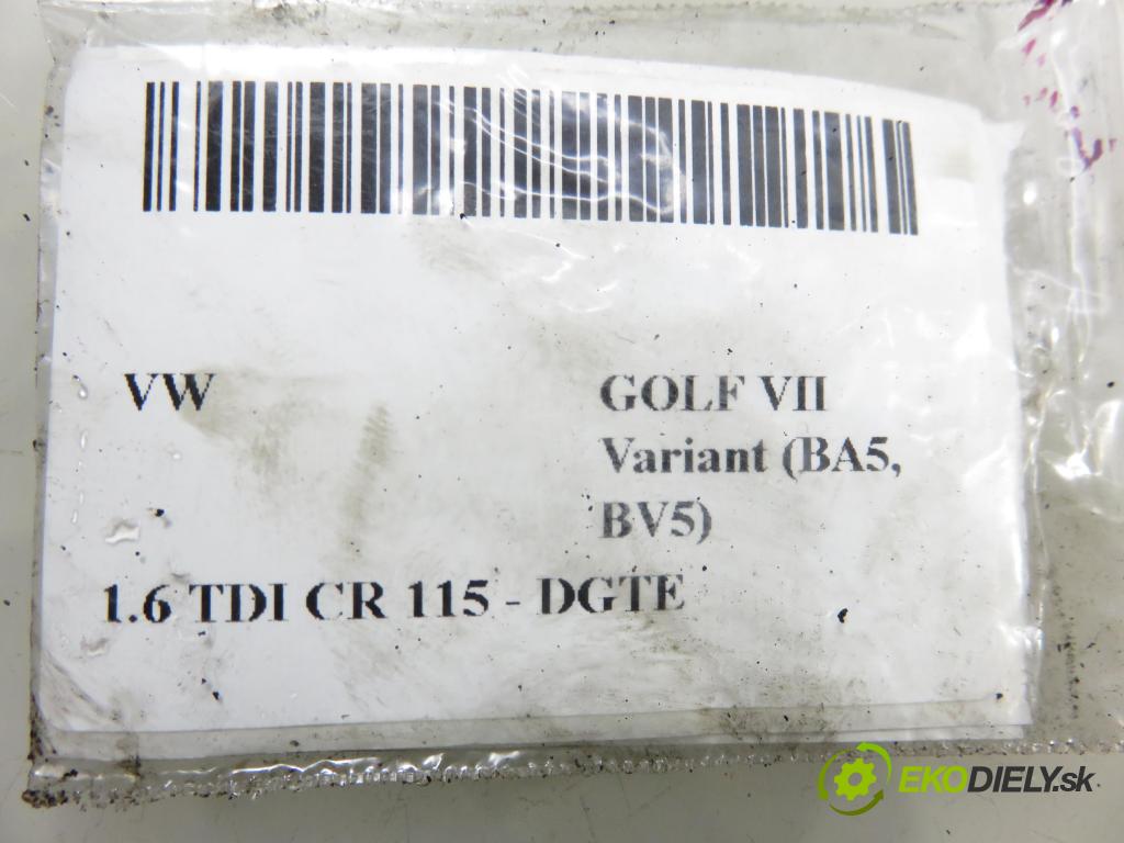 VW GOLF VII Variant (BA5, BV5) KOMBI 2019 850,00 1.6 TDI CR 115 - DGTE 1598,00 vstrekovač 04L130277BF ; 28577054 (Vstrekovač paliva)