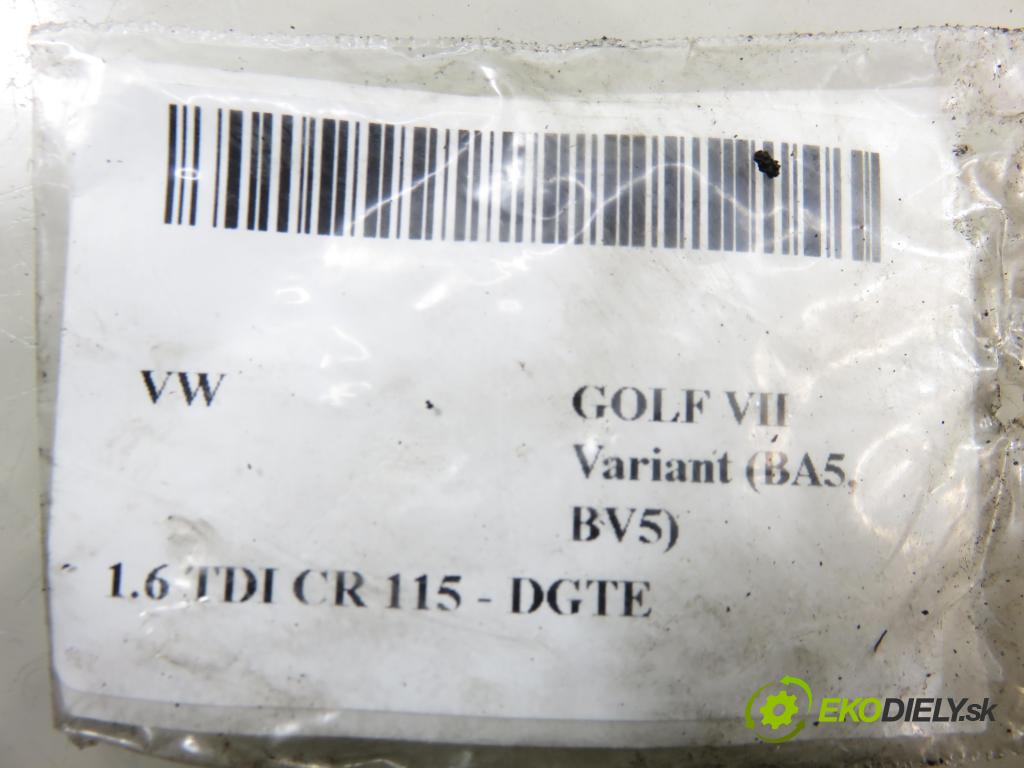 VW GOLF VII Variant (BA5, BV5) KOMBI 2019 850,00 1.6 TDI CR 115 - DGTE 1598,00 vstrekovač 04L130277BF ; 28577054 (Vstrekovač paliva)