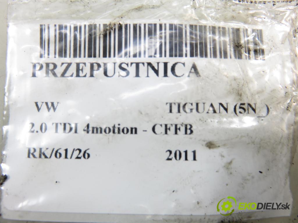 VW TIGUAN (5N_) SUV 2011 103,00 2.0 TDI 4motion - CFFB 1968,00 Škrtiaca klapka 03L128063K ; A2C53369978 (Škrtiaca klapka)