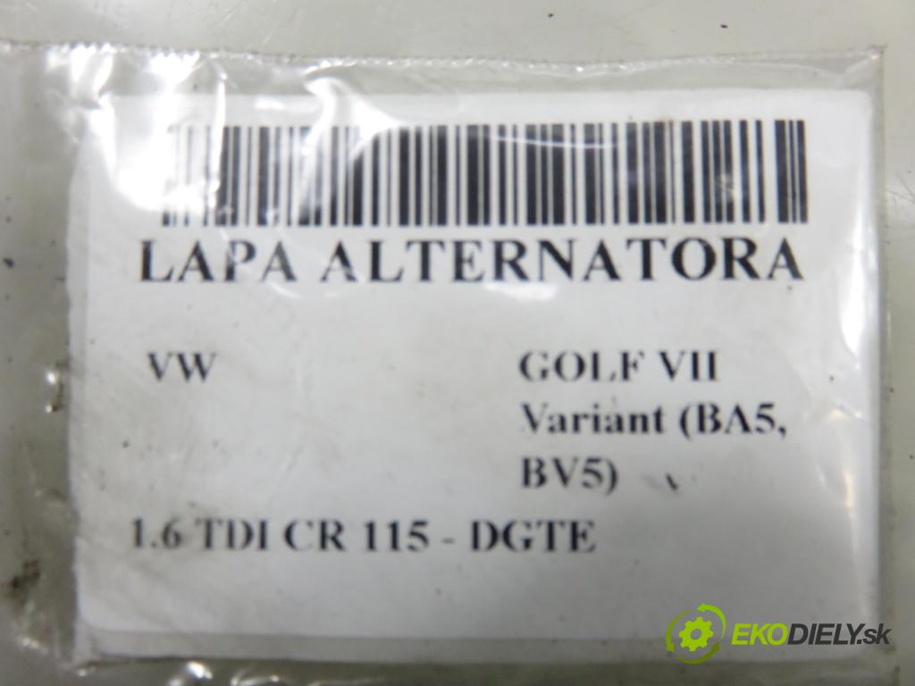 VW GOLF VII Variant (BA5, BV5) KOMBI 2019 850,00 1.6 TDI CR 115 - DGTE 1598,00 Uchytenie alternátora 04L903143D ; 04L903143E
