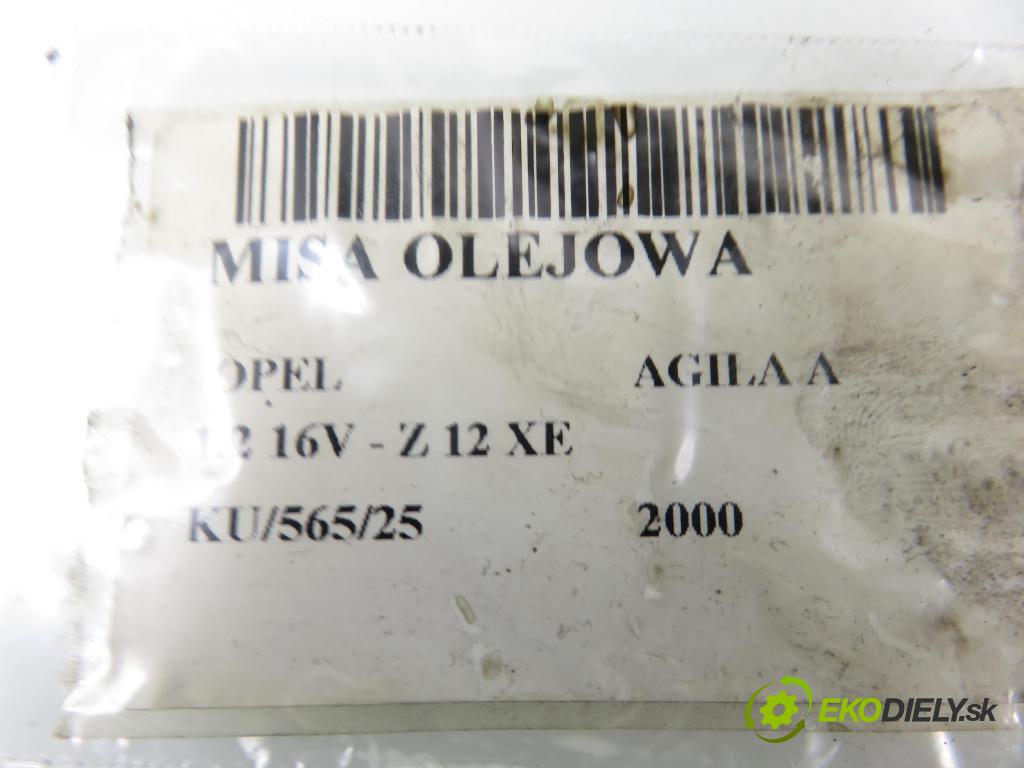 OPEL AGILA (A) (H00) HB 2000 55,00 1.2 16V - Z 12 XE 1199,00 Vaňa olejová 9128621 (Olejová vaňa)