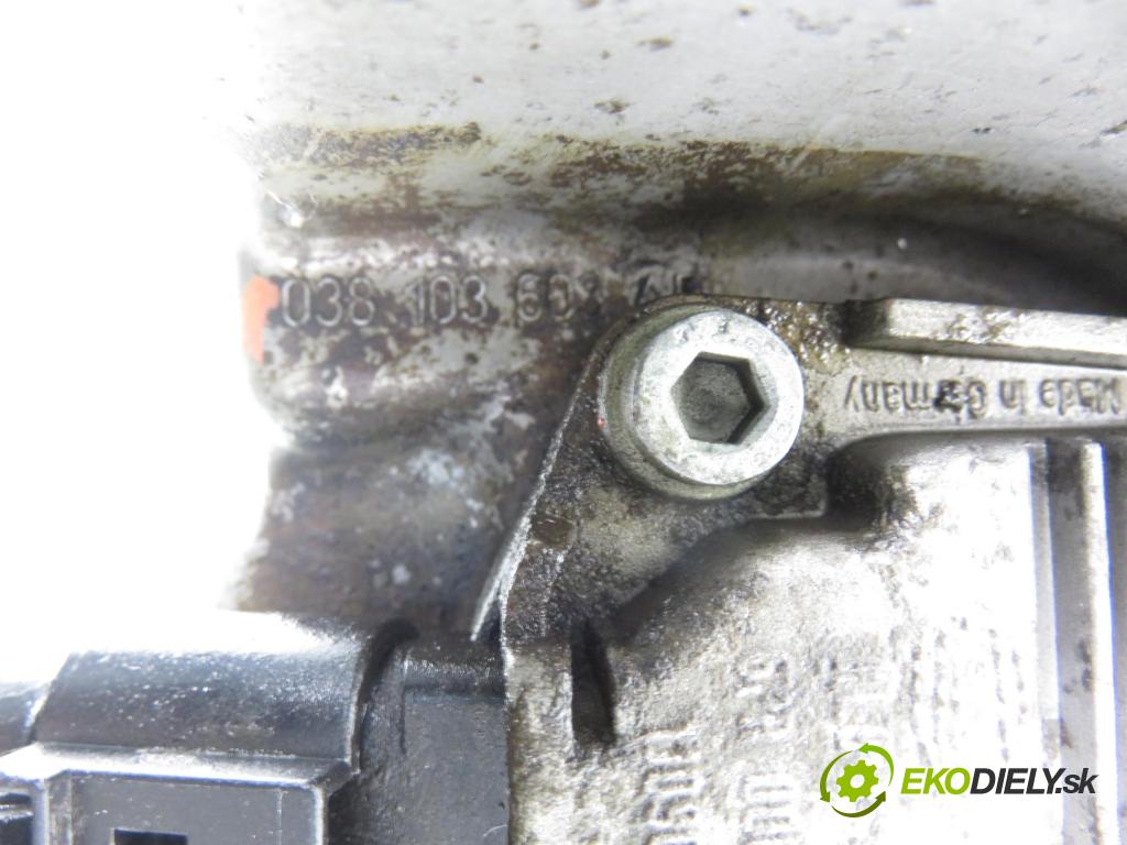 VW TRANSPORTER V Skrzynia (7HA, 7HH, 7EA, 7EH) FURGON 2005 77,00 1.9 TDI PD 105 - AXB 1896,00 Vaňa olejová 038103603AD (Olejová vaňa)