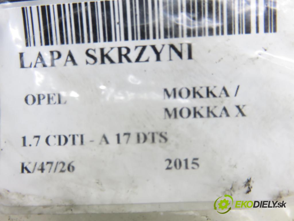 OPEL MOKKA / MOKKA X CROSSOVER 2015 96,00 1.7 CDTI - A 17 DTS 1686,00 Uchytenie prevodovky 95142834