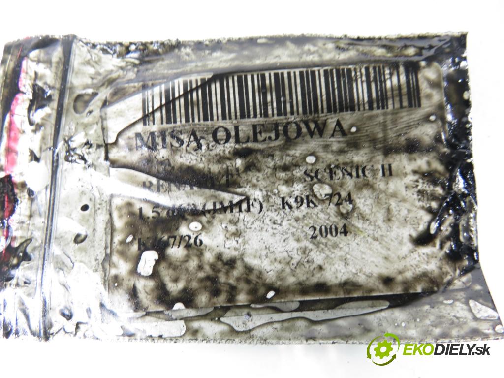 RENAULT SCENIC II (JM0/1_) MINIVAN 2004 63,00 1.5 dCi (JM1F) - K9K 724 1461,00 Vaňa olejová 8200318813 (Olejová vaňa)