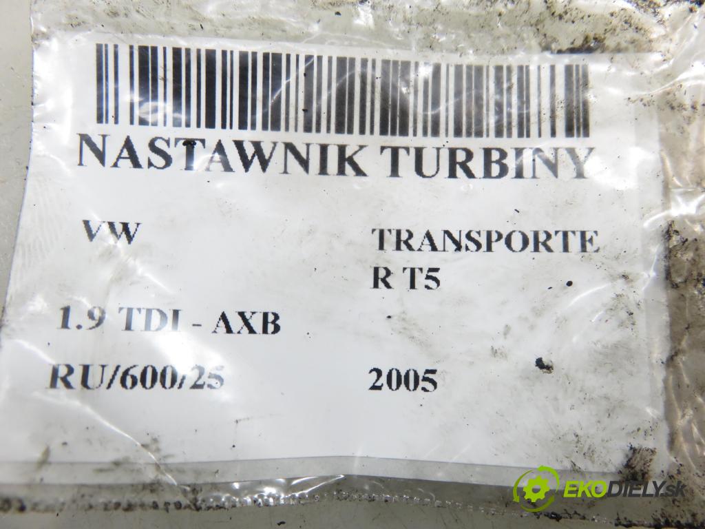 VW TRANSPORTER V Skrzynia (7HA, 7HH, 7EA, 7EH) FURGON 2005 77,00 1.9 TDI PD 105 - AXB 1896,00 Turbo