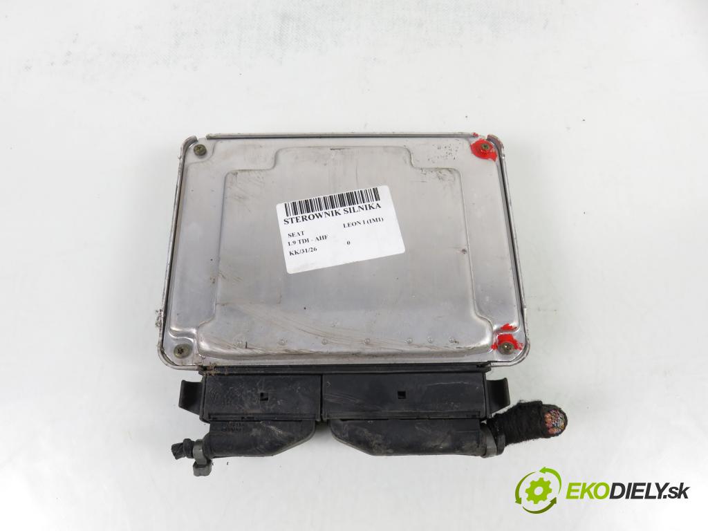 SEAT LEON (1M1) HB 2000 81,00 1.9 TDI - AHF 1896,00 Riadiaca jednotka Motor 038906012BT ; 0281010229