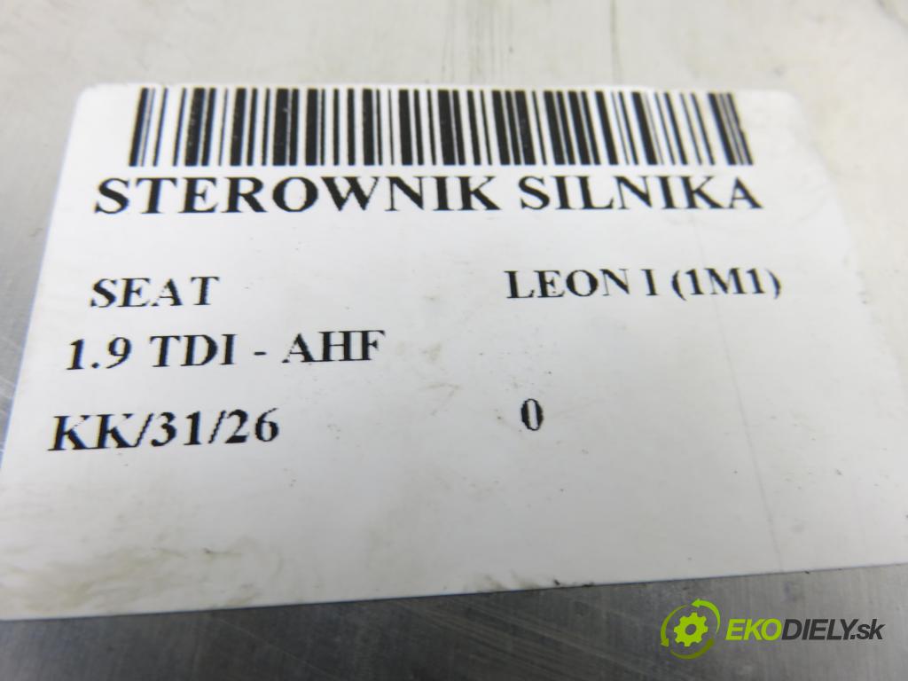 SEAT LEON (1M1) HB 2000 81,00 1.9 TDI - AHF 1896,00 Riadiaca jednotka Motor 038906012BT ; 0281010229