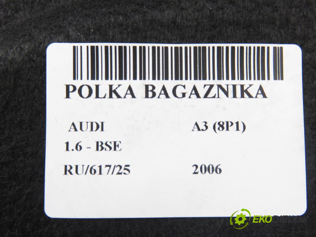 AUDI A3 (8P1) HB 2006 75,00 1.6 - BSE 1595,00 POLKA: kufor