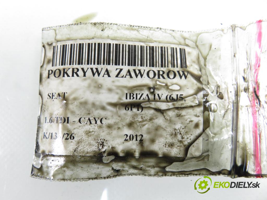 SEAT IBIZA IV (6J5, 6P1) HB 2012 77,00 1.6 TDI - CAYC 1598,00 kryt Ventilů 03L103469H