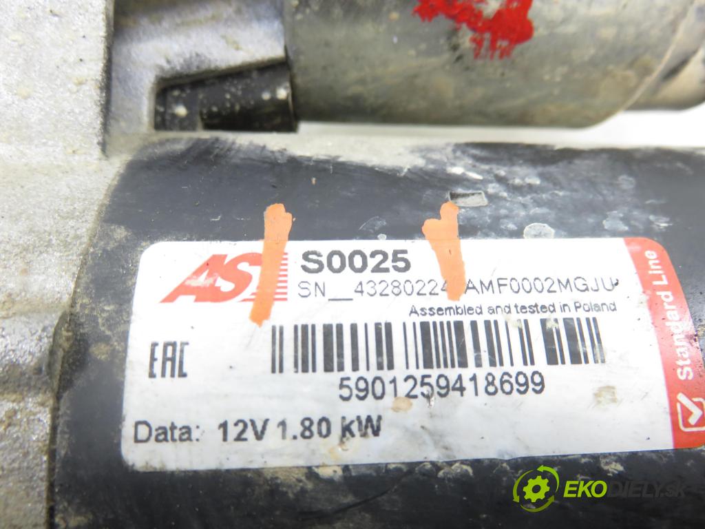 SEAT LEON (1M1) HB 2000 81,00 1.9 TDI - AHF 1896,00 Štartér S0025 (Štartér)