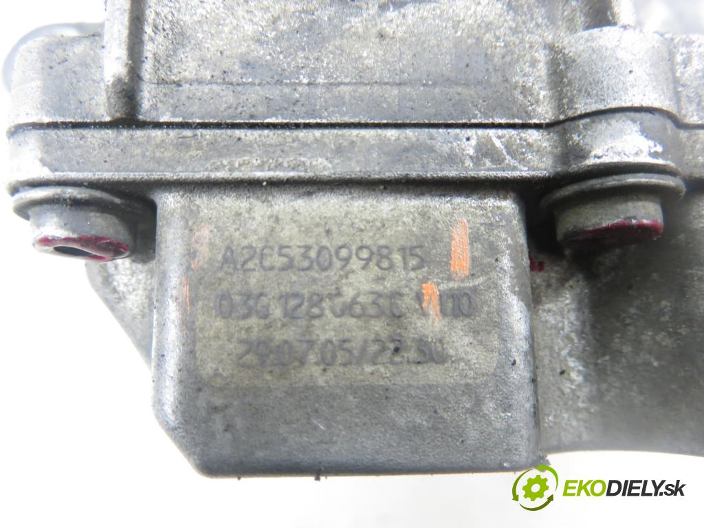 VW PASSAT B6 (3C2) SEDAN 2005 77,00 1.9 TDI PD 105 - BKC 1896,00 Škrtiaca klapka A2C53099815 ; 03G128063C (Škrtiaca klapka)