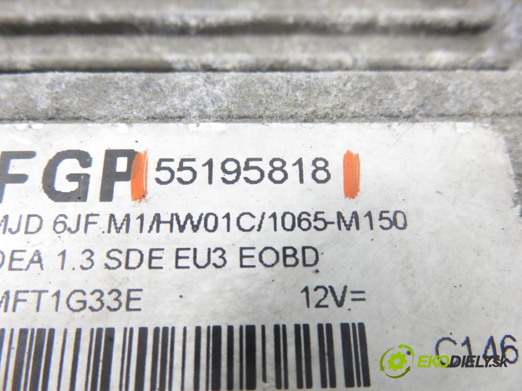 FIAT IDEA (350_) HB 2005 0,00 1.3 D Multijet - 188 A9.000 1248,00 Riadiaca jednotka Motor 55195818