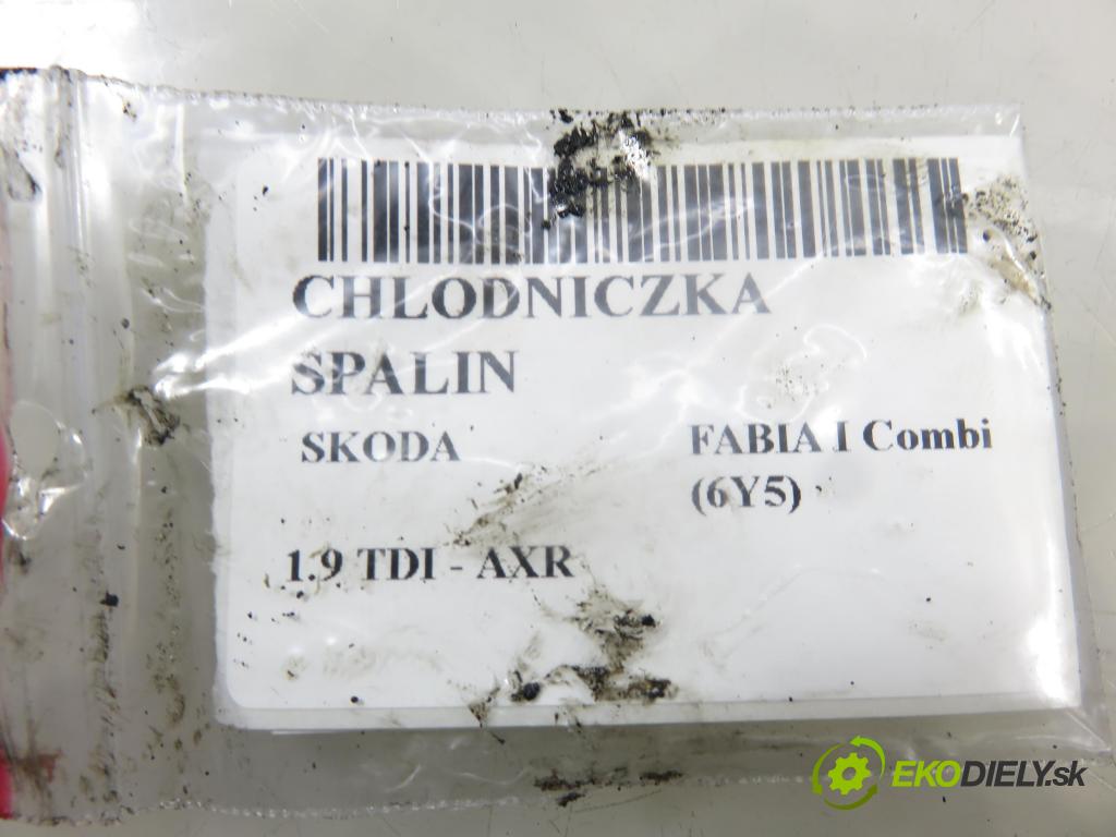 SKODA FABIA I Combi (6Y5) KOMBI 2007 74,00 1.9 TDI - AXR 1896,00 Chladič spalín 038131513K