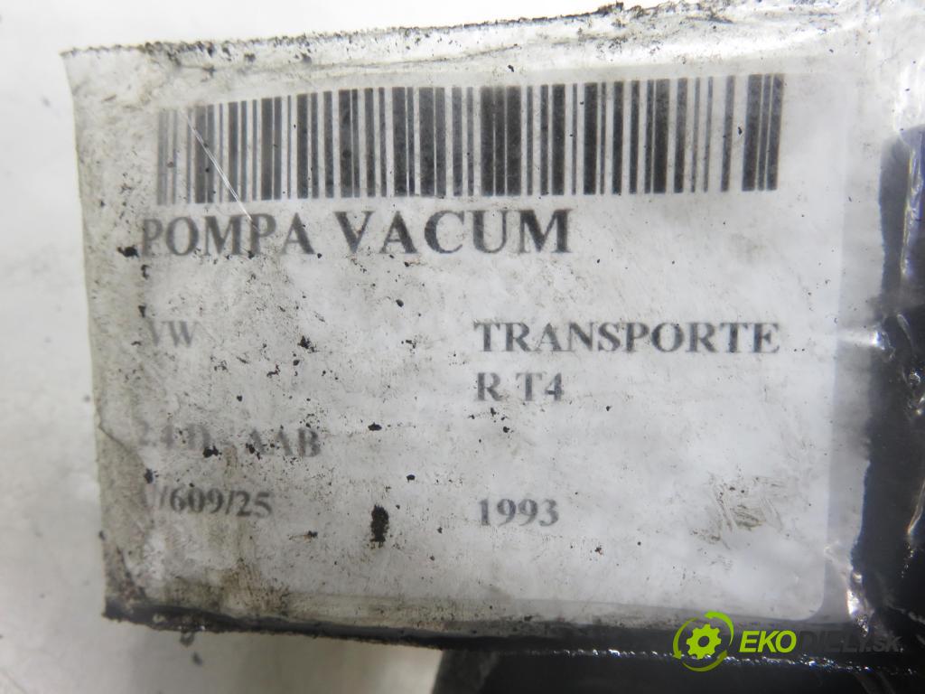 VW TRANSPORTER IV Platforma / podwozie (70E, 70L, 70M, 7DE, 7DL KABINA/PLATFORMA 1993 57,00 2.4 D 78 - AAB 2370,00 pumpa vakuová 075145100 ; 72053342