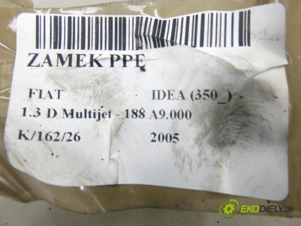 FIAT IDEA (350_) HB 2005 0,00 1.3 D Multijet - 188 A9.000 1248,00 zámok PPE 51708420