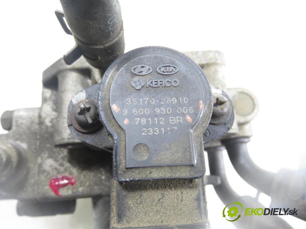 KIA CEE'D liftback (ED) HB 2008 80,00 1.4 16V 109 - G4FA 1396,00 Škrtiaca klapka 9600930006 ; 78112BR (Škrtiaca klapka)