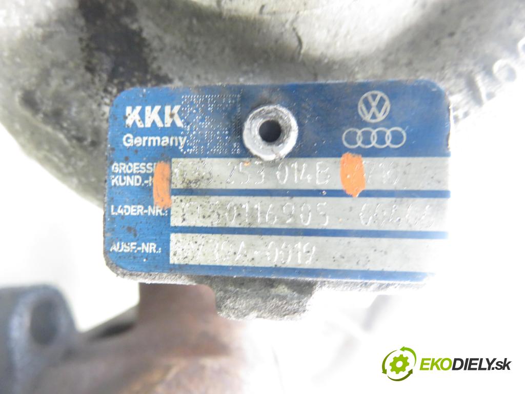 SKODA FABIA I Combi (6Y5) KOMBI 2007 74,00 1.9 TDI - AXR 1896,00 Turbodúchadlo 038253014B (Turbodúchadlo (kompletné))