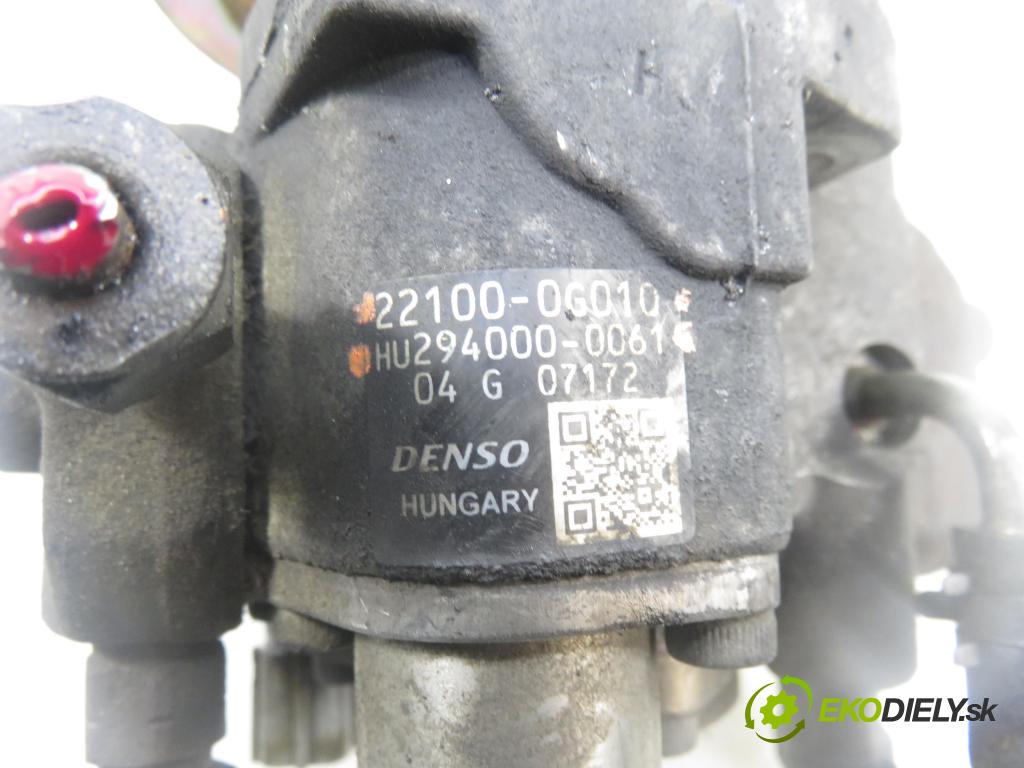 TOYOTA COROLLA (_E12_) HB 2005 85,00 2.0 D-4D 116 (CDE120R_, CDE120L_) - 1CD-FTV 1995,00 Pumpa vysokého tlaku 221000G010 ; HU2940000061