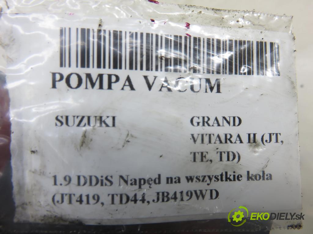 SUZUKI GRAND VITARA II (JT, TE, TD) SUV 2007 95,00 1.9 DDiS 129 4x4 - F9Q 264 1870,00 pumpa vakuová A170307