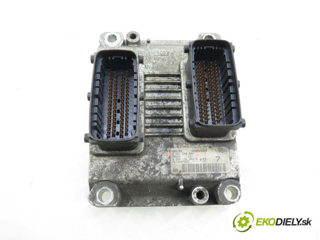 FIAT IDEA (350_) HB 2004 70,00 1.4 16V 95 - 843 A1.000 1368,00 řídící jednotka motora 0261208206