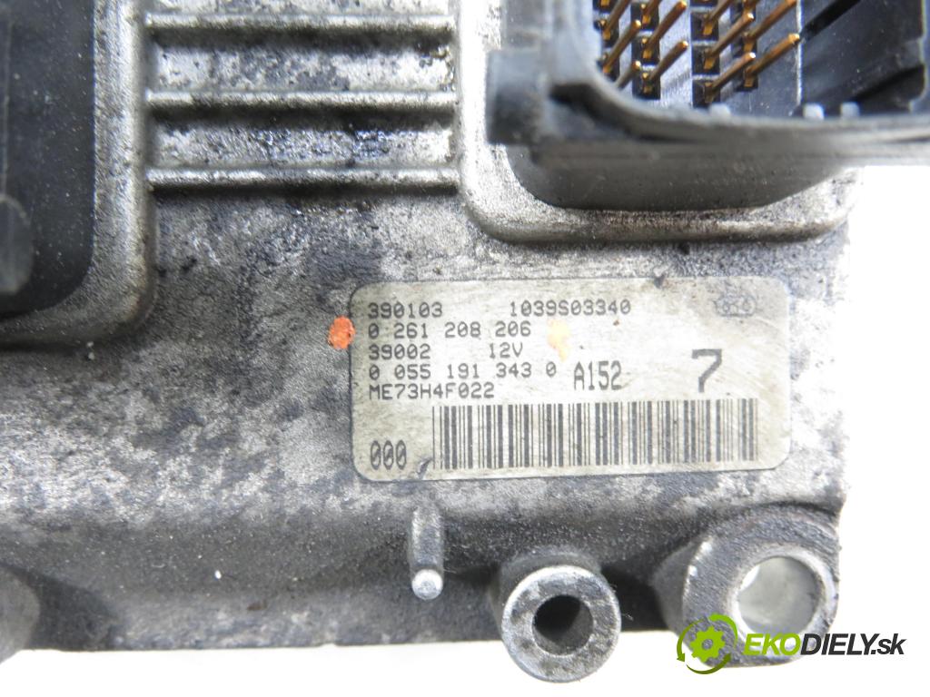 FIAT IDEA (350_) HB 2004 70,00 1.4 16V 95 - 843 A1.000 1368,00 řídící jednotka motora 0261208206