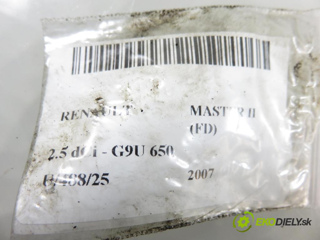 RENAULT MASTER II Skrzynia (FD) FURGON 2007 88,00 2.5 dCi 120 - G9U 650 2464,00 vstřikovač 0445110265 ; H82484403 (Vstřikovač paliva)