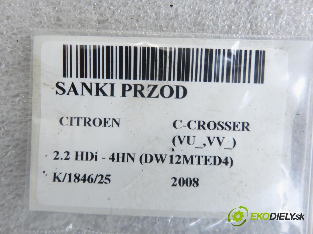 CITROEN C-CROSSER (EP_) SUV 2008 115,00 2.2 HDi 160 - 4HN (DW12MTED4) 2179,00 predný