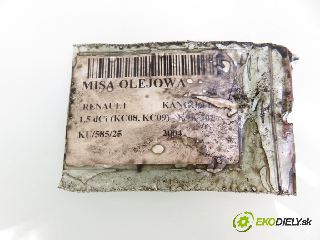 RENAULT KANGOO (KC0/1_) MINIVAN 2004 60,00 1.5 dCi 80 - K9K 702 1461,00 Vaňa olejová 188381 (Olejová vaňa)