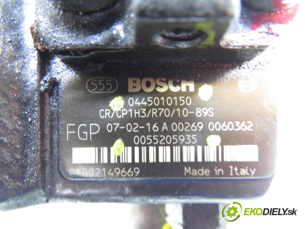 ALFA ROMEO 159 (939_) SEDAN 2007 110,00 1.9 JTDM 16V - 939 A2.000 1910,00 Pumpa vysokého tlaku 0445010150 ; 0055205935 ; 0928400680