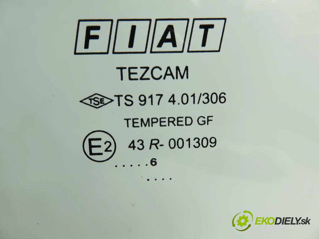 FIAT DOBLO nadwozie wielkoprzestrzenne (MPV) (119_, 223_) KOMBIVAN 2006 62,00 1.3 D Multijet - 223 A9.000 1248,00 okno LP