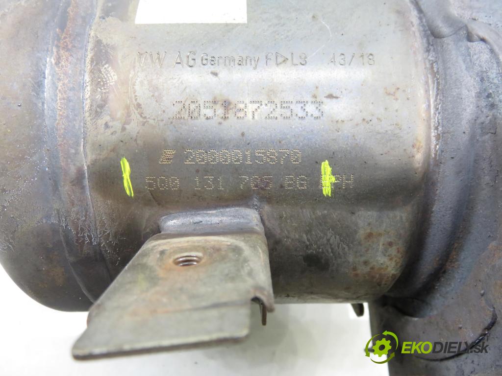 VW GOLF VII Variant (BA5, BV5) KOMBI 2019 850,00 1.6 TDI CR 115 - DGTE 1598,00 katalyzátor 04L131723DG ; 5Q0131705BG ; 04L131733D