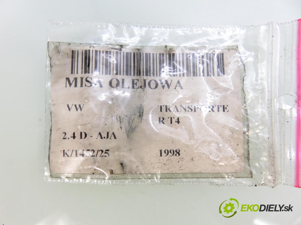 VW TRANSPORTER IV Platforma / podwozie (70E, 70L, 70M, 7DE, 7DL KABINA/PLATFORMA 1998 55,00 2.4 D - AJA 2370,00 Vaňa olejová 074103603E (Olejová vaňa)