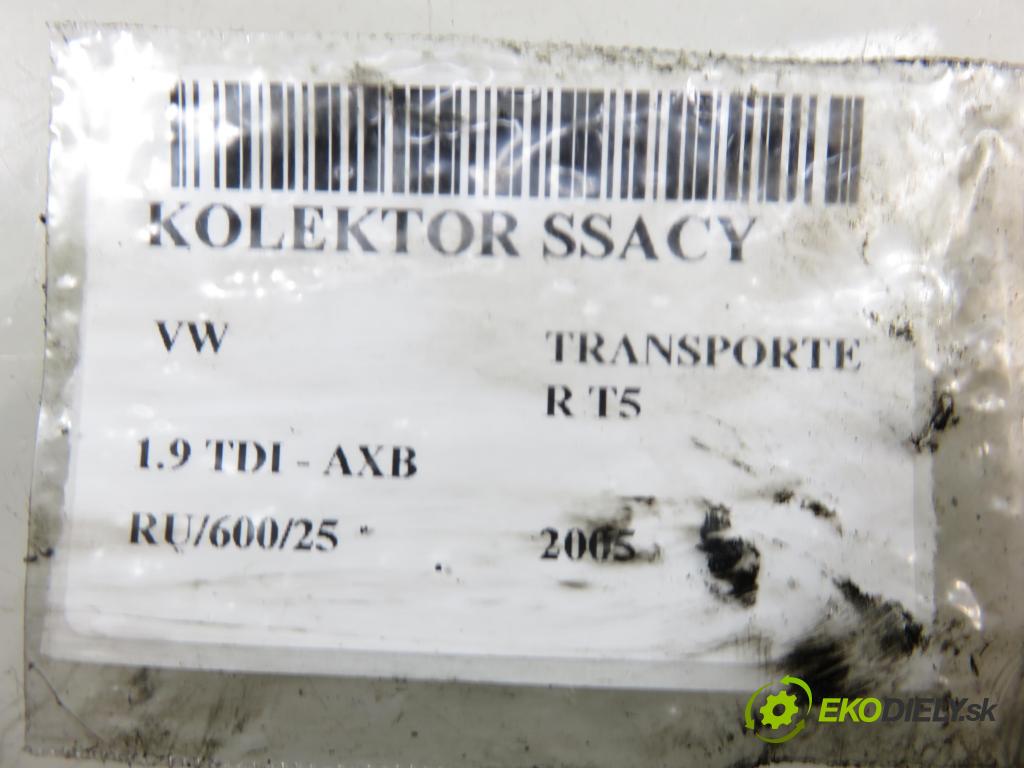 VW TRANSPORTER V Skrzynia (7HA, 7HH, 7EA, 7EH) FURGON 2005 77,00 1.9 TDI PD 105 - AXB 1896,00 Potrubie 038129113AG