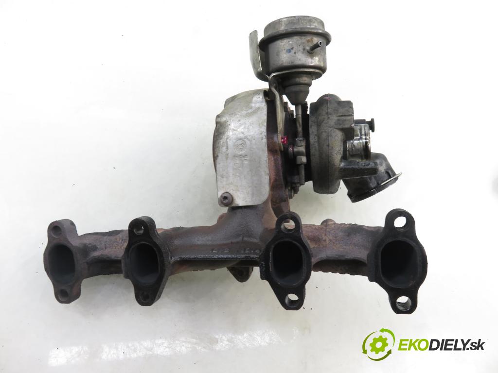 VW CADDY III Variant (2KB, 2KJ, 2CB, 2CJ) KOMBIVAN 2007 77,00 1.9 TDI PD 105 1896,00 RYCHLONABÍJEČKA: 03G253014M (Kompletní turbodmychadlo)