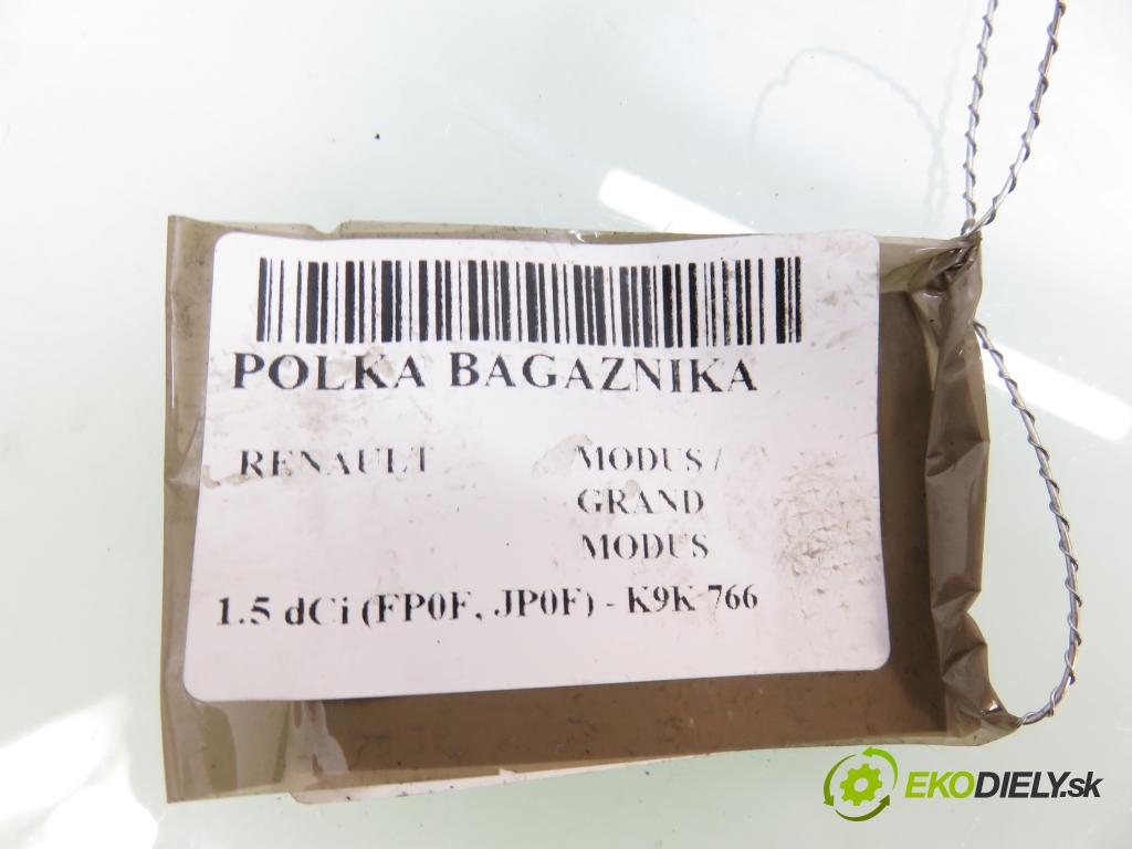 RENAULT MODUS / GRAND MODUS (F/JP0_) MINIVAN 2010 63,00 1.5 dCi (FP0F, JP0F) - K9K 766 1461,00 POLKA: kufr