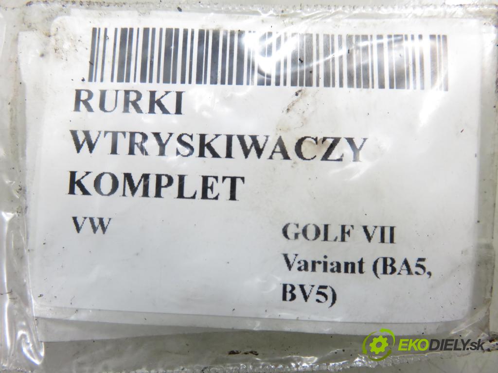 VW GOLF VII Variant (BA5, BV5) KOMBI 2019 850,00 1.6 TDI CR 115 - DGTE 1598,00 rúrky VSTREKOVAČE: