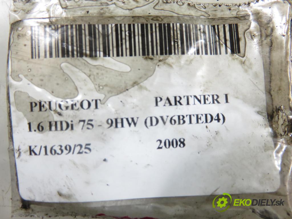 PEUGEOT PARTNER Skrzynia (5_, G_) KOMBIVAN 2008 55,00 1.6 HDi 75 - 9HW (DV6BTED4) 1560,00 vstrekovač 0445110239 (Vstrekovač paliva)