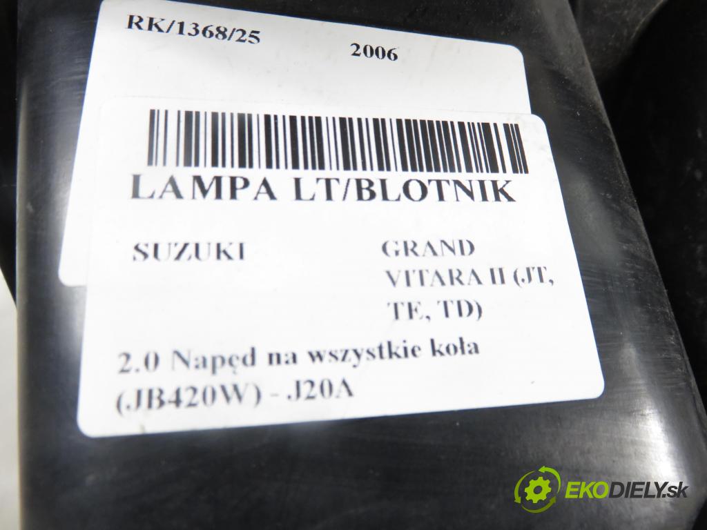 SUZUKI GRAND VITARA II (JT, TE, TD) SUV 2006 103,00 2.0 140 (JB420W) - J20A 1995,00 Svetlo ľavé zadné