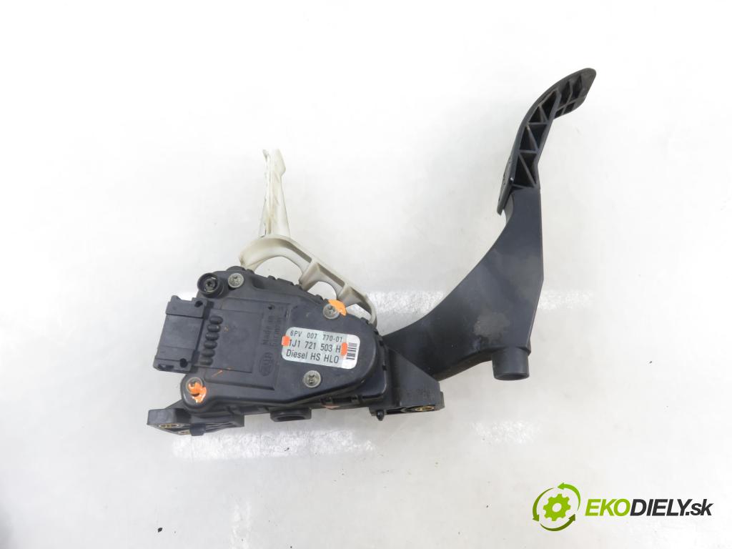 AUDI A3 (8L1) HB 1999 81,00 1.9 TDI 110 - AHF 1896,00 potenciometr plynového pedálu 1J1721503H (Potenciometr plynového pedálu)