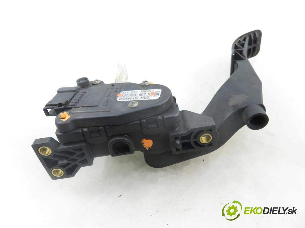 AUDI A3 (8L1) HB 1999 81,00 1.9 TDI 110 - AHF 1896,00 potenciometr plynového pedálu 1J1721503H (Potenciometr plynového pedálu)