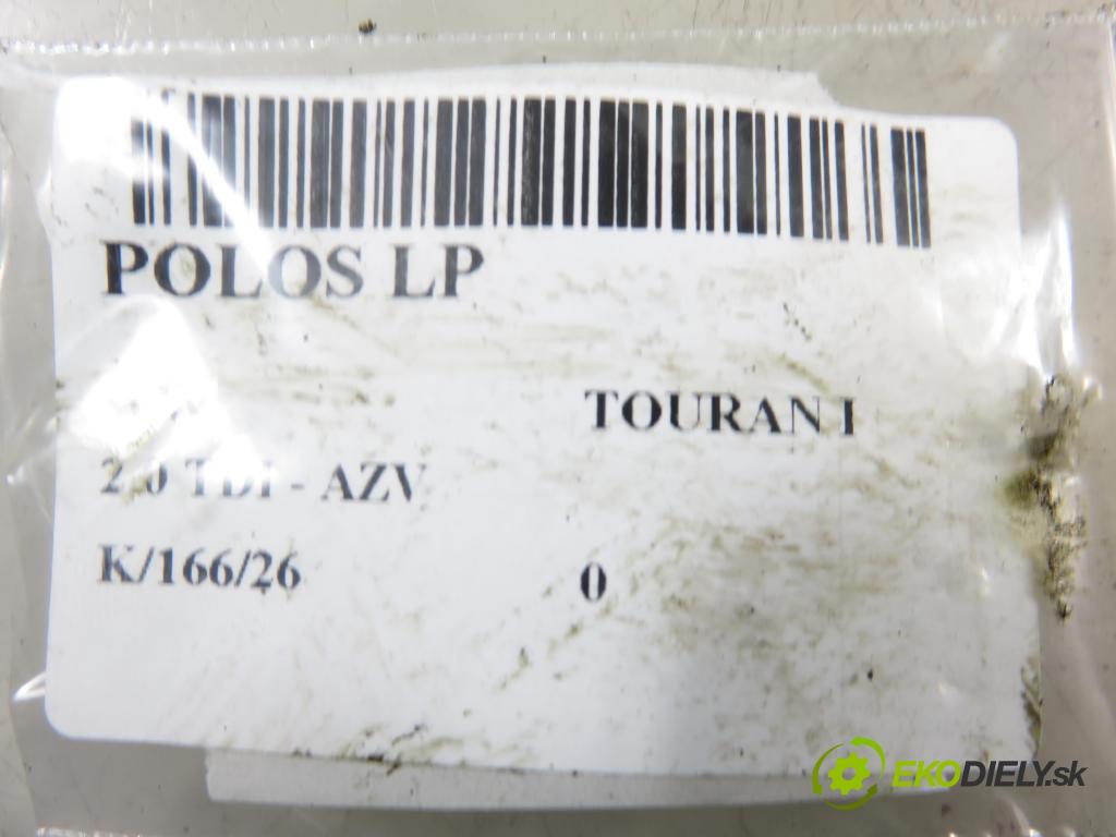 VW TOURAN (1T1, 1T2) MINIVAN 2004 100,00 2.0 TDI PD 16V 136 - AZV 1968,00 poloos LP