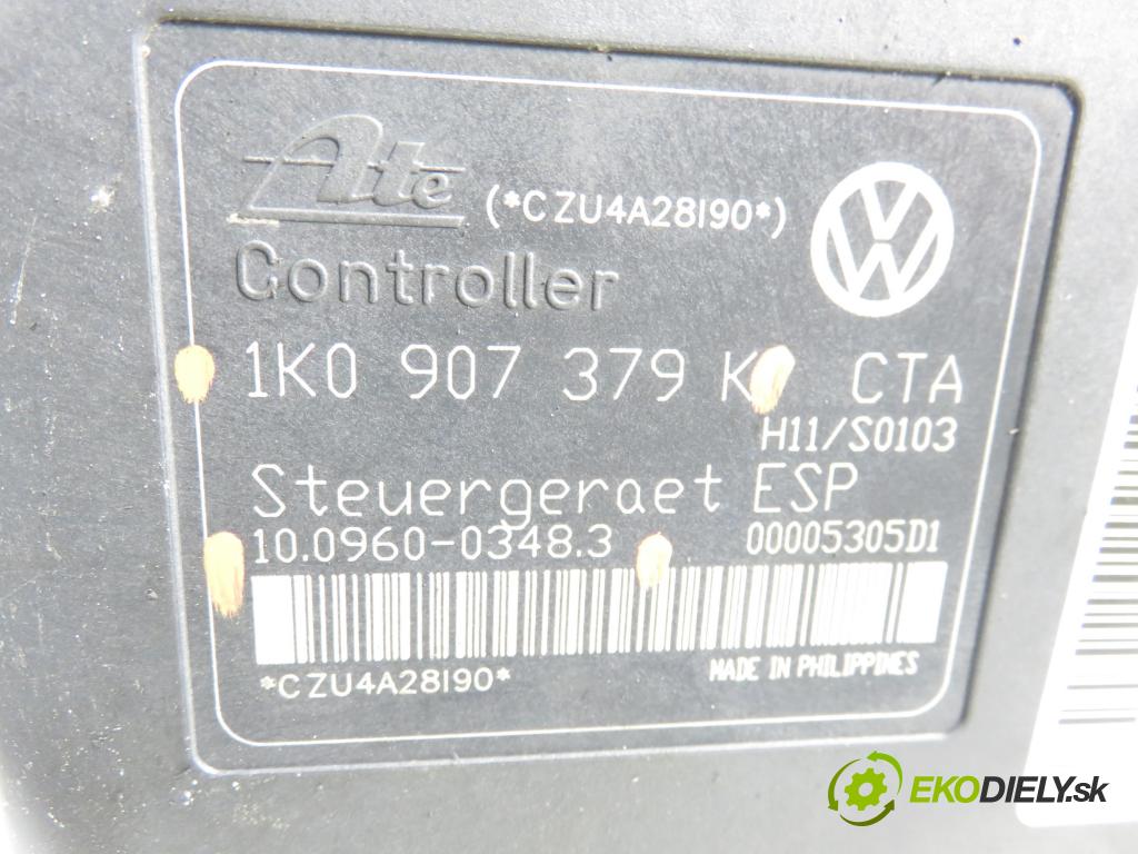 VW TOURAN (1T1, 1T2) MINIVAN 2004 100,00 2.0 TDI PD 16V 136 - AZV 1968,00 pumpa ABS 10096003483 ; 1K0907379K ; 1K0614517H (Pumpa ABS)